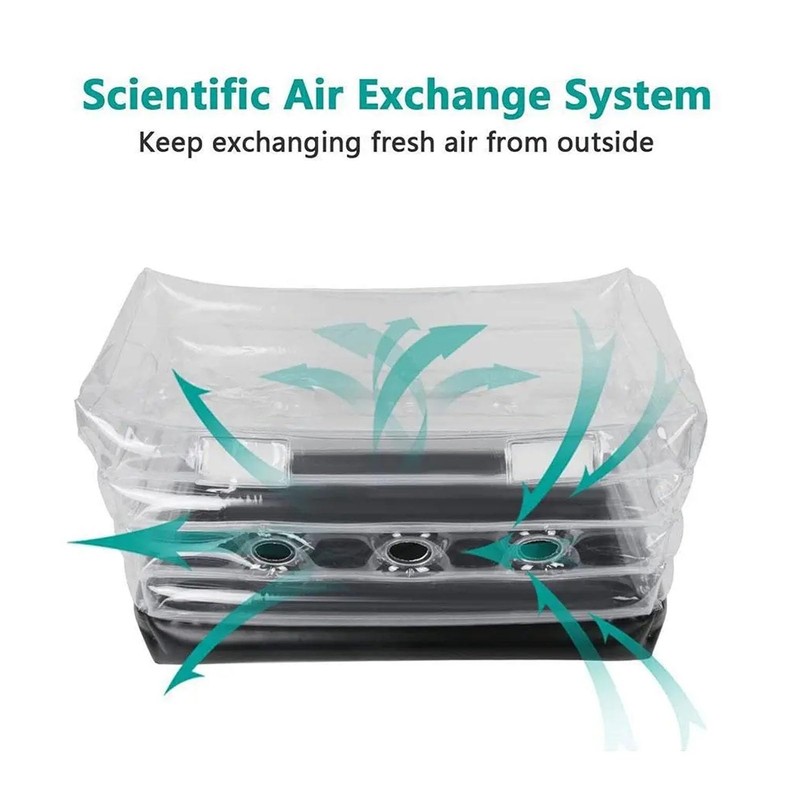 Tuwei Inflatable Mushroom Monotube Kit, Mushroom Growing Kit, Durable for