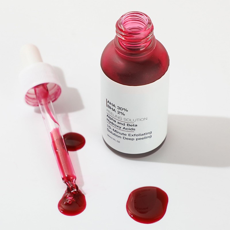 AHA 30% + BHA 2% Peeling Solution, Exfoliating Solution AHA