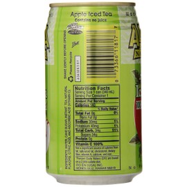 Aloha Maid Natural Iced Tea, Apple, 11.5 Ounce (Pack of 24)