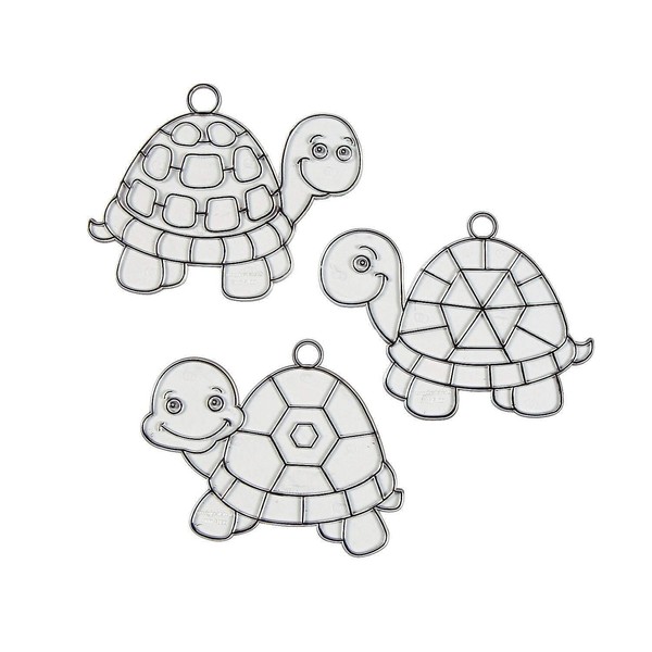 Turtles Paint Your Own Suncatchers