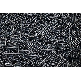 (500) Square Flat Trim Head 6 x 2-1/4 Self-Drilling Tek Screws Zinc Plated #6