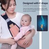 HINATAA Breathable Baby Sling, Adjustable Baby Carrier, Baby Carrier Wrap,