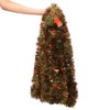 VEYLIN 10 Meter Sliver Xmas Decoration Tinsel with Star for