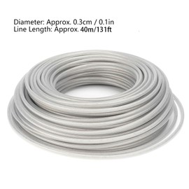 Haofy Steel Wire Grass Trimmer Line, Easy to, Highly Efficient for Lawn Garden Weeds, Ideal for Garden Pruning, Agricultural Production, Home Gardening