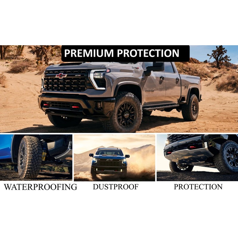 LYHCETVEX Tow Hook Covers for Silverado 1500 2007-2025, Custom Front