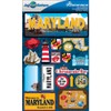 Reminisce Jet Setters 2 3-Dimensional Sticker, Maryland
