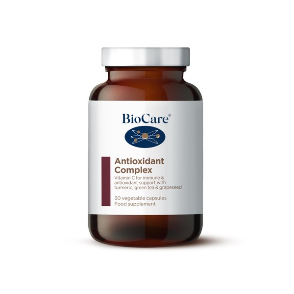 BioCare Antioxidant Complex | with Vitamin C, Turmeric, Green Tea & Grapeseed - 30 Capsules