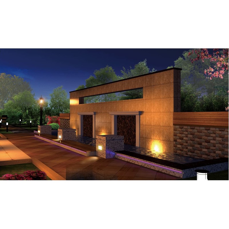 LIT-PaTH Dusk to Dawn Outdoor Post Lighting Fixture Pole Lantern,