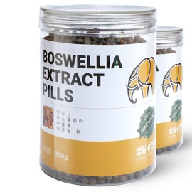 Boswellia Pills Boswellic Acid Frankincense Myrrh Boswellia Pills 300g, 2 Pieces / 보스웰리아환 보스웰릭산 유향 몰약 보스웰리아 환 300g, 2개