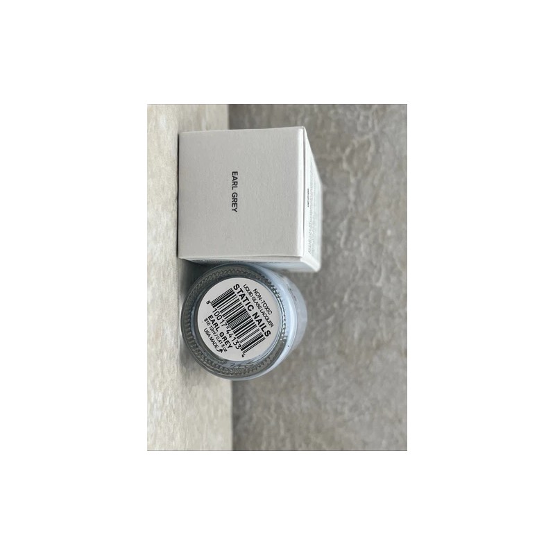 Static Nails EARL GREY Liquid Glass Nail Lacquer Color Full