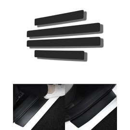 Set of 4 Black Subaru Legacy Outback BT5 BT9 Model Subaru Levorg VN5 Series Car Side Step Guard Exterior Scuff Plate Scratch Resistant Anti-Slip
