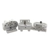 ZQIY 3PCS 2G11 Lampholder 4 Pin UV Lamp Holder White