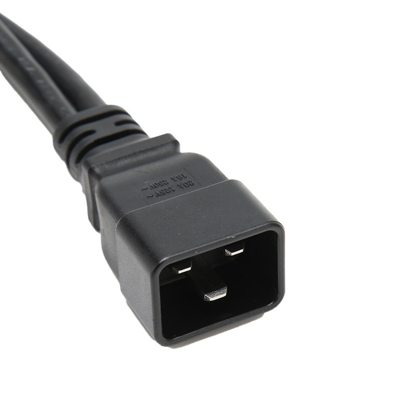 IEC320 C20 to 5 20R 5 20R Power Cord Universal