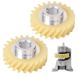 Two W10112253 Mixer Worm Gear Replacement Parts, Perfect for Whirlpool and KitchenAid Mixers - Replacing 4162897 4169830 AP4295669 PS11748374 (Ultra Durable, Set of 2)