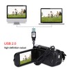 Goshyda Digital Camcorder Portable 2.7 Inch 270° Rotation 16X Digital