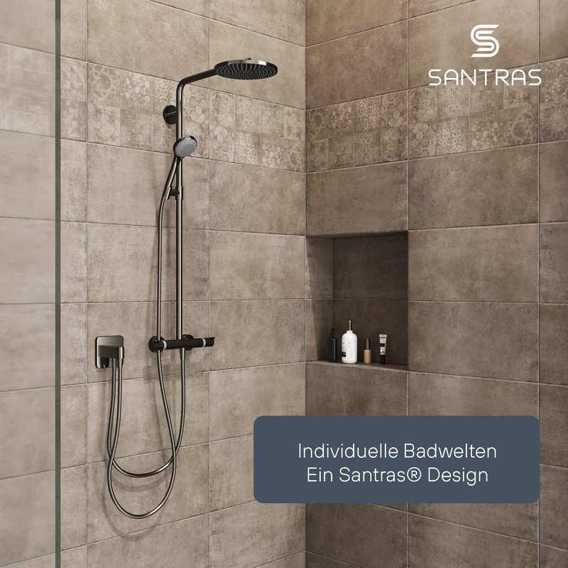 SANTRAS® Premium Aranja / Gold Shower Hose 1.50 m with
