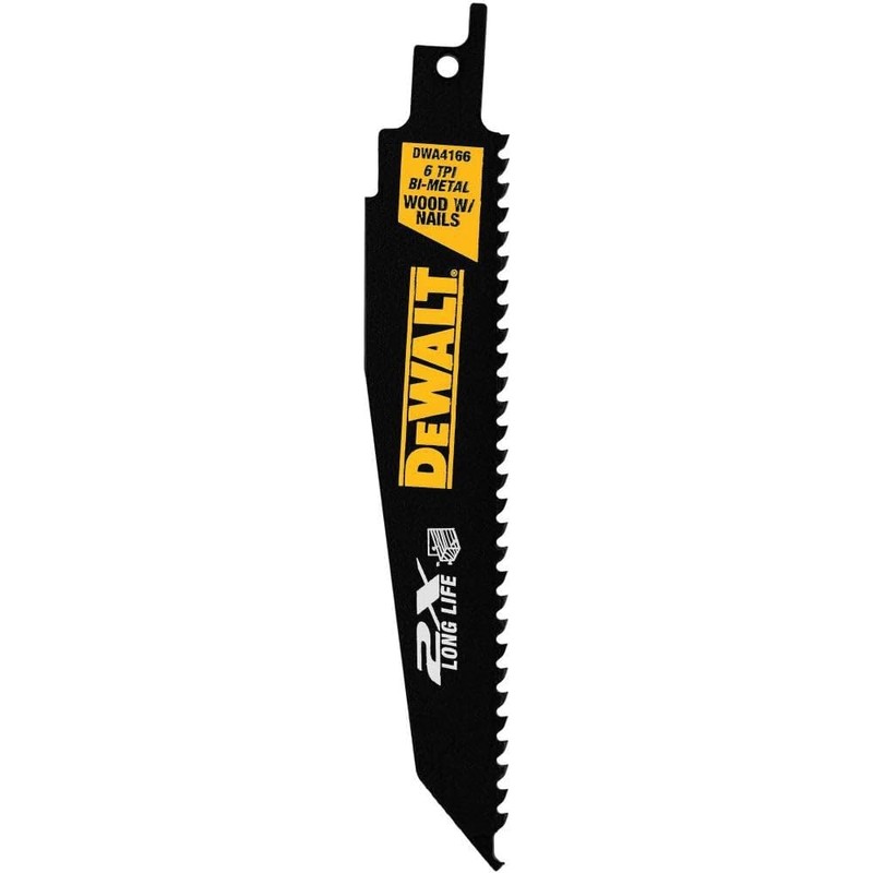 DEWALT - DWA4101 Reciprocating Saw Blade Set, Wood/Metal Cutting, 8-Pack