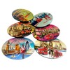 6 London Souvenir Magnet - Union Jack Picture Magnet -