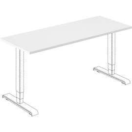 Lorell, LLR62595, Width-Adjustable Training Table Top, 1 Each