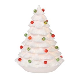 Department 56 Snowbabies Classics Snowy Lit Tree, 8.25 inch