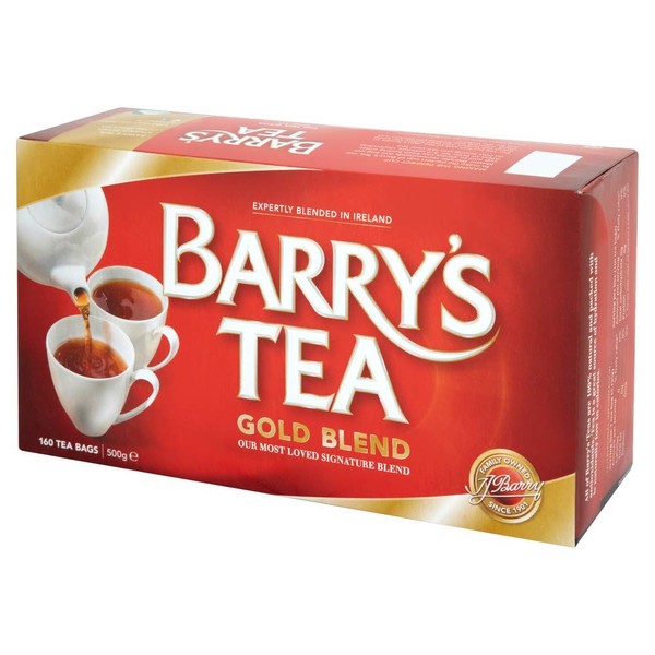 Barry's Tea Gold Blend 160 Teabags, Fresh from Barry's Tea in Ireland