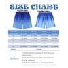 SERENYOU Boys' Swimming Trunks Colour Gradient Swimming Shorts with Mesh