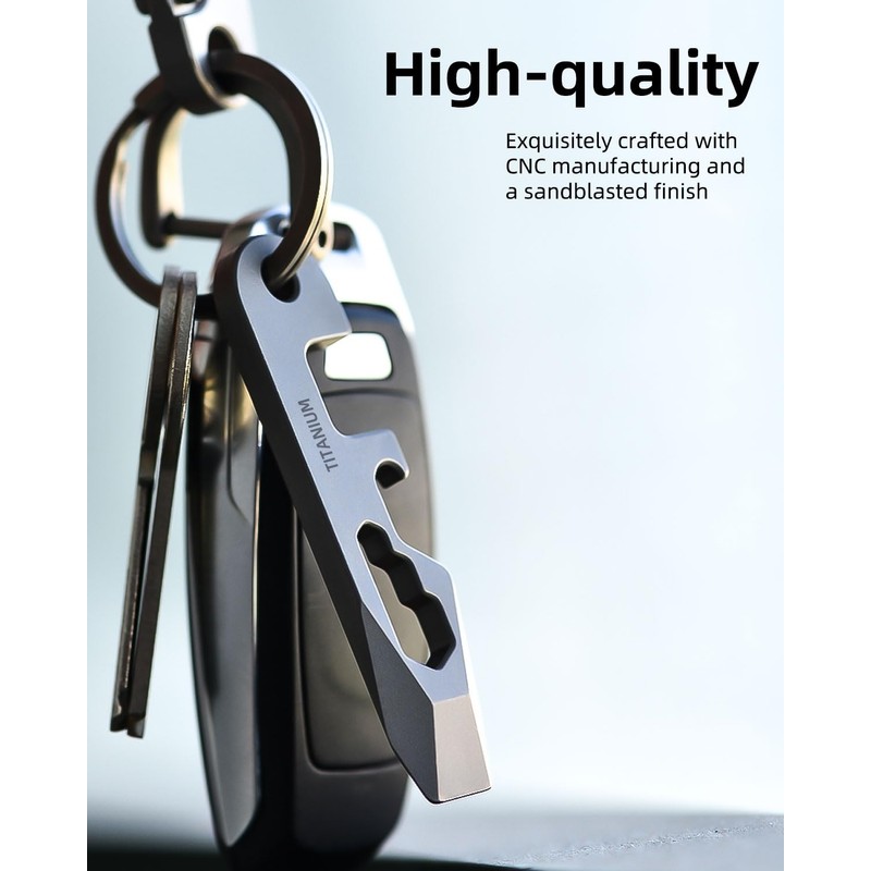 Prybar-Heavy Duty Keychain Prybar EDC Pry Bar for Every Day