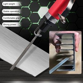 Pneumatic Reciprocating File Smooth 5mm Stroke Alloy Steel Air Body Saw File Trimming Chamfering Deburring