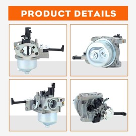 Hipa 18-853-16-S Carburetor for Kohler 3000 Series SH265 SH270 6.5 HP 196CC Engine 0J88870123 Pressure Washer Parts 18-853-05-S 18-853-06-S 18-853-12-S