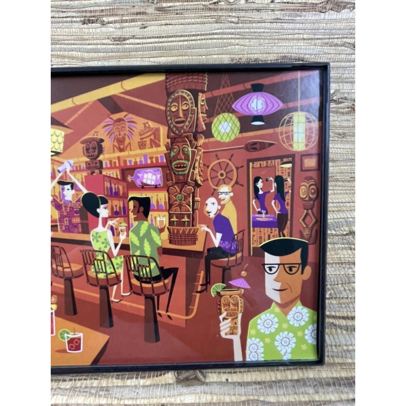 Trader Sam's Shag In the Enchanted Tiki Bar Framed Post