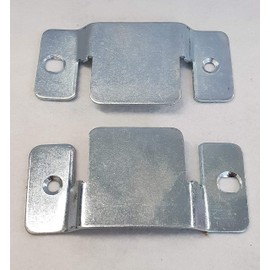 One Pair of Heavy Duty Flush Mount Headboard Hanging Wall Interlocking Brackets FREEPOST