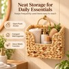 Handwoven Wicker Wall Basket for Everyday Storage – Space-Saving Rustic