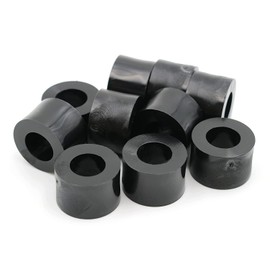 Design61 10x Spacer Sleeves Washers L 12 mm x Diameter 15/8.2 mm M8 Round HD Polyethylene