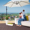 Goovilla Plastic Interlocking Deck Tiles, 9 Pack Outdoor Patio Flooring,