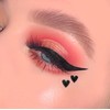 Lottie London Stamp Liner in Heart, Dual Ended Heart Shape