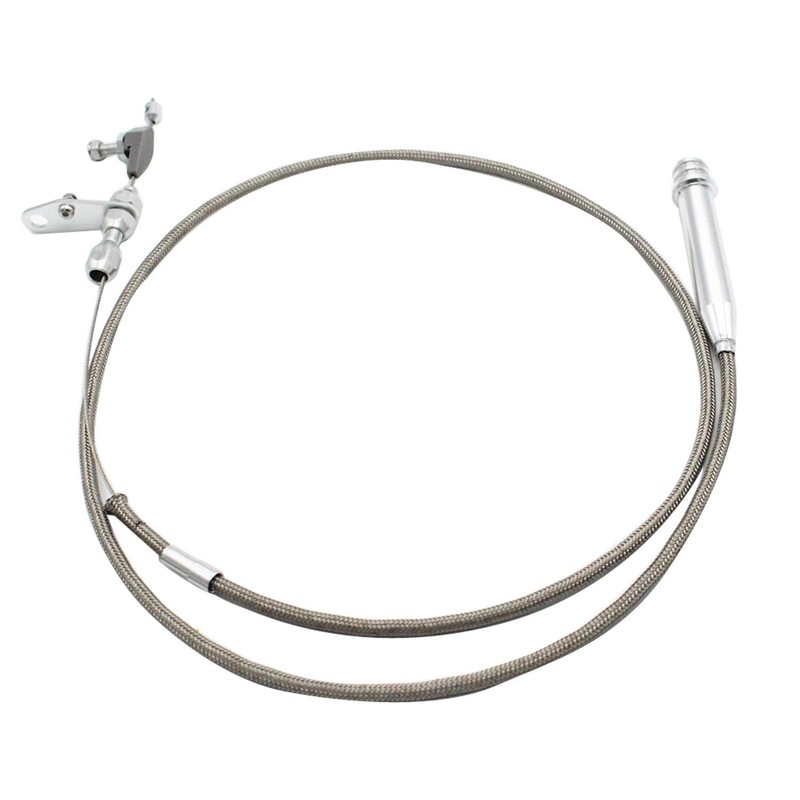 Stainless Braided Kickdown Cable 700R4 Detent Transmission Cable