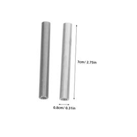 ULTECHNOVO Water Quality Electrolyzer Iron Rod 20pcs Replacement Precision Test Rods for Lab Use