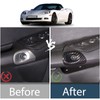 Lcojicep Car Switch Button Trim Compatible with Corvette C6 Z06