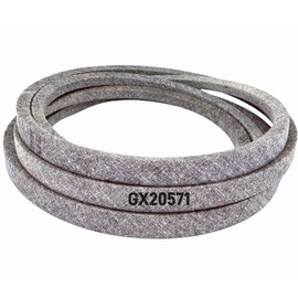 GX20571 Lawn Mower Deck Belt 141x1/2 Replacement for John Deere GX21833 GX20571 145 155C D140 D150 D160 E140 E150 E160 LA130 LA140 LA145 X140 X165 X166 (Grey)