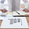 SCRIBBLEDO Dry Erase Grid Whiteboard 9" x 12" Double Sided