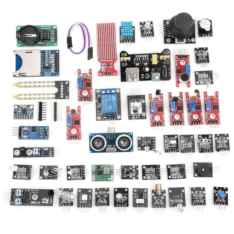 45pcs set Sensor Modules Starter Kit Professional DIY's Updated Development
