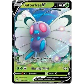 Butterfree V - 001/189 - Ultra Rare - Darkness Ablaze