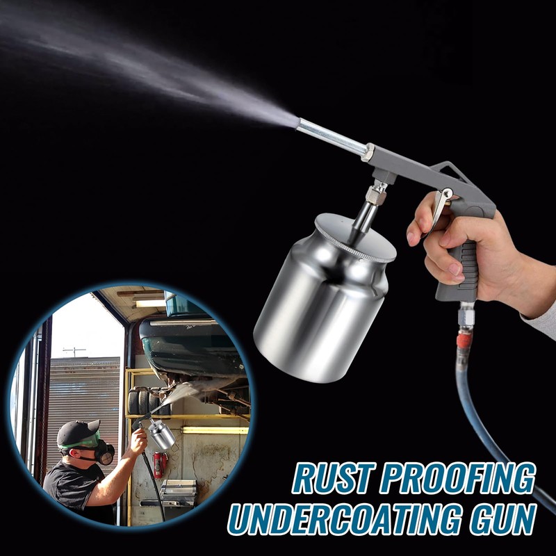 Twilight Garage Aluminum Air Undercoating Spray Gun with Suction Feed