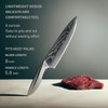 zongchuan 9C 8 Inch Chef Knife – Ultra-Smooth Cutting Experience,Effort-Saving