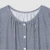 JAJU [JAJU/자주] 여 피치스킨 9부 파자마 세트_라이트 네이비 [JAJU] Women's
