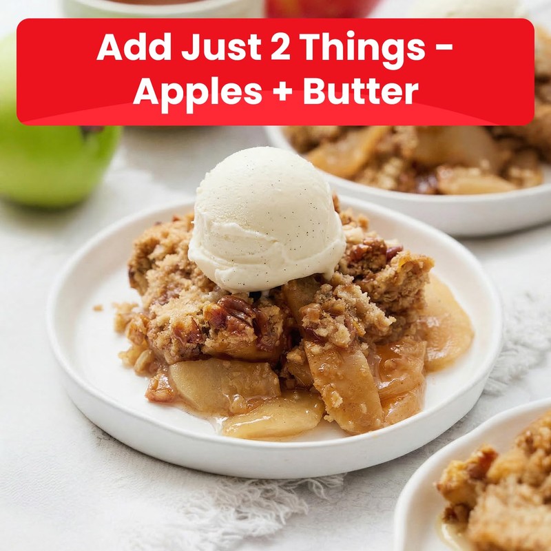 Concord Farms Apple Crisp Mix (VALUE PACK of 4 Box's)