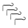 Trellis Wall Brackets, 3 1/2-in, 2-Pair