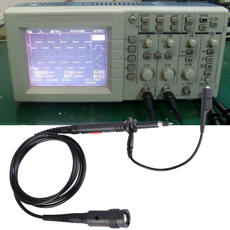 P2100 Series High Precision DC-100MHz Oscilloscope Probe BNC Test Lead