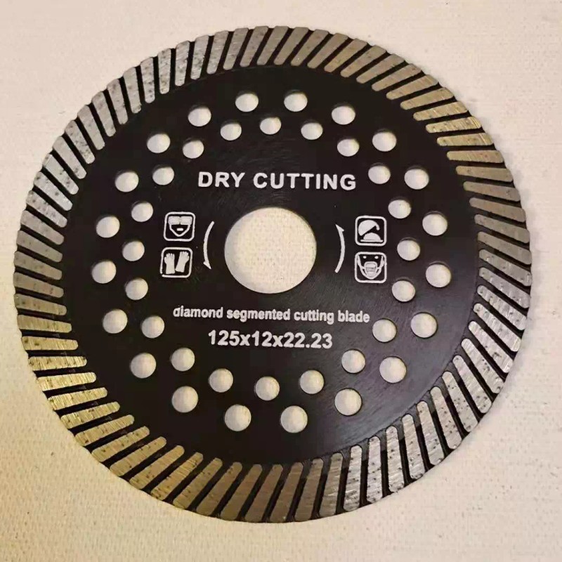 Roxx Tools 7 Inch Diamond Turbo Saw Blade Cutting Granite