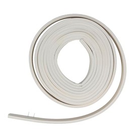 amig Adhesive Rubber Draught Excluder to Prevent Air Draught Excluder on Sliding Doors and Windows – 6 m in 2 3 m Strips, White, Insulation for Hollow 1-3.5 mm